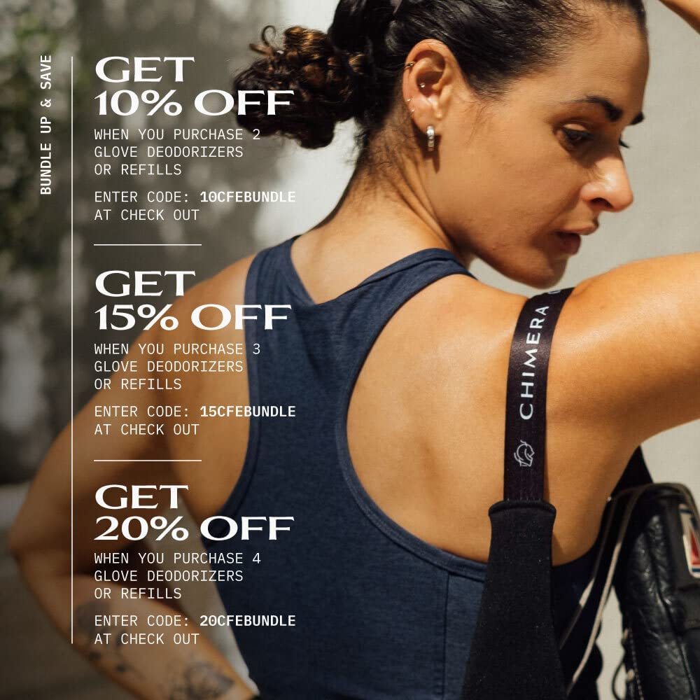 chimera fight exchange boxing glove deodorizer